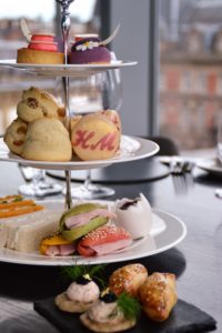 afternoon tea cakes and scones